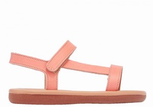 Ancient Greek Sandals Little Iasonas Soft Kids' Casual Sandals Pink | EIM10094JK