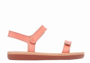 Ancient Greek Sandals Little Poros Soft Kids' Casual Sandals Pink | ATT6725YA