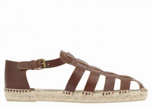 Ancient Greek Sandals Samos 210 Men Fisherman Sandals Brown | LAQ7760TX